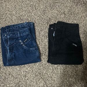 Rockies Denim Duo in Blue and Black